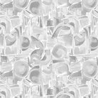 118" Wide Spectral Abstract Shapes Fog Gray - 118SPECTRAL - B - 3115 - 90 - Blank Quilting - Nebraska Quilt Company - F04365