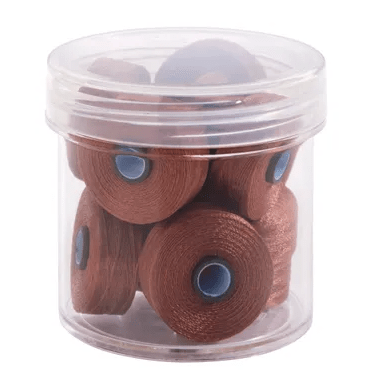 20464 Medium Brown 40wt Magna - Glide Delights Style M 132 Yards 10 Pack - Nebraska Quilt Company - NT02249