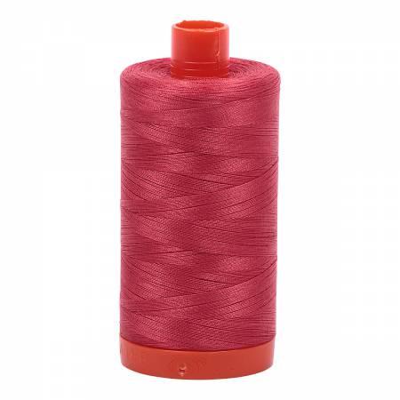 2230 Red Peony 50wt Aurifil Thread 1,422 Yards - Nebraska Quilt Company - NT00676