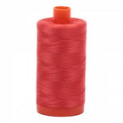 2277 Light Red Orange 50wt Aurifil Thread 1,422 Yards - Nebraska Quilt Company - NT07129