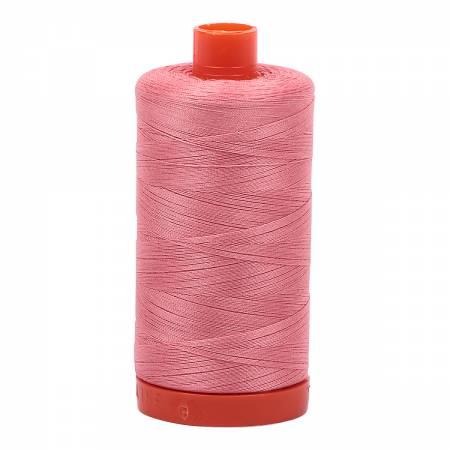 2435 Peachy Pink 50wt Aurifil Thread 1,422 Yards - Nebraska Quilt Company - NT07130