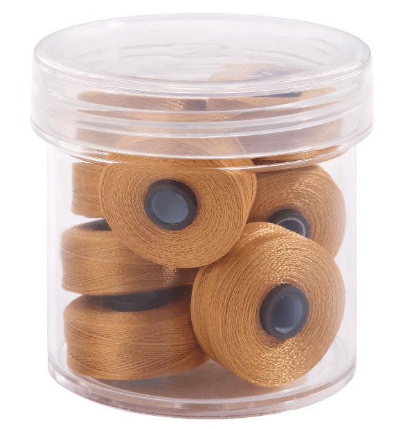 27407 Military Gold 40wt Magna - Glide Delights Style M 132 Yards 10 Pack - Nebraska Quilt Company - NT02243