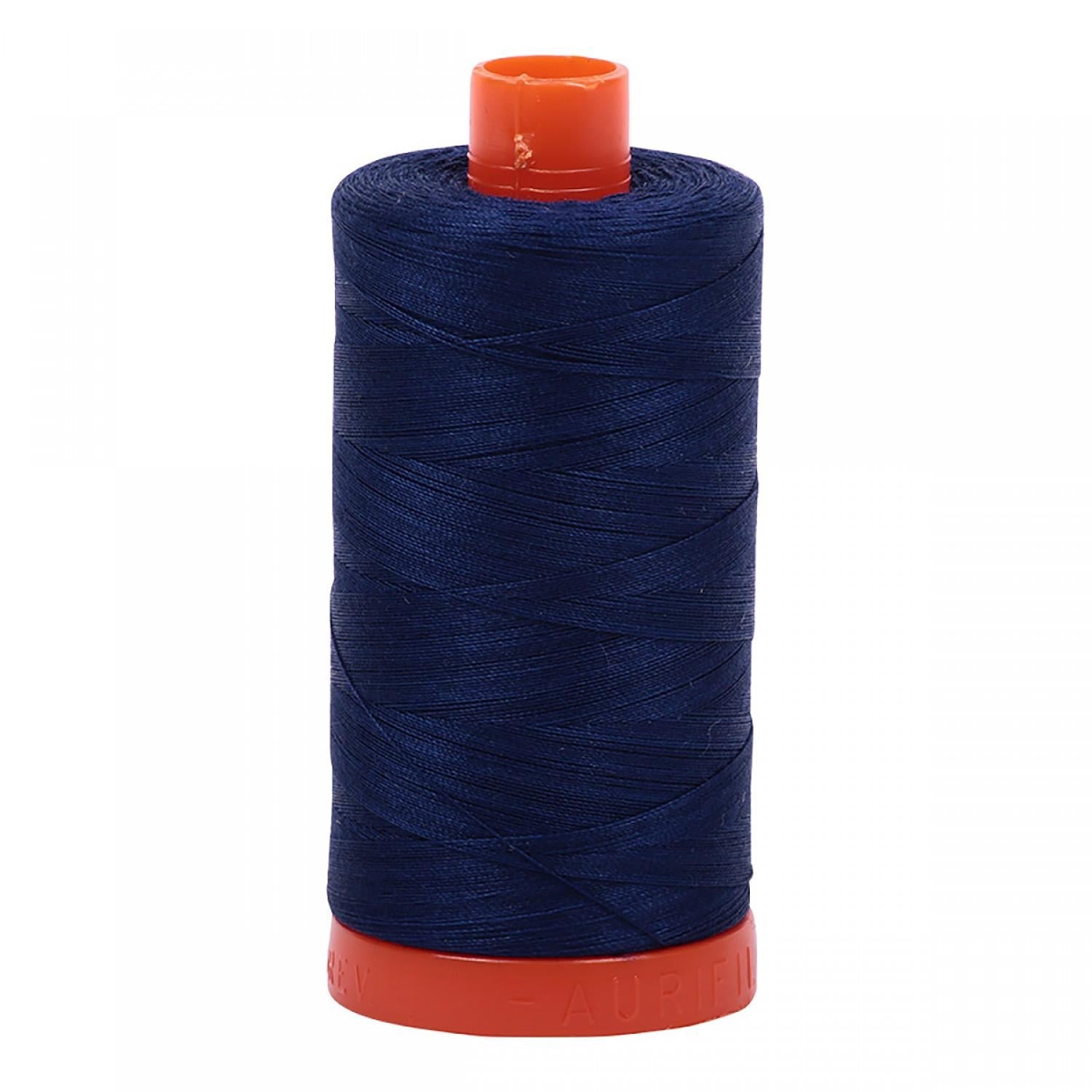 2784 Dark Navy 50wt Aurifil Thread 1,422 Yards - Nebraska Quilt Company - NT00706