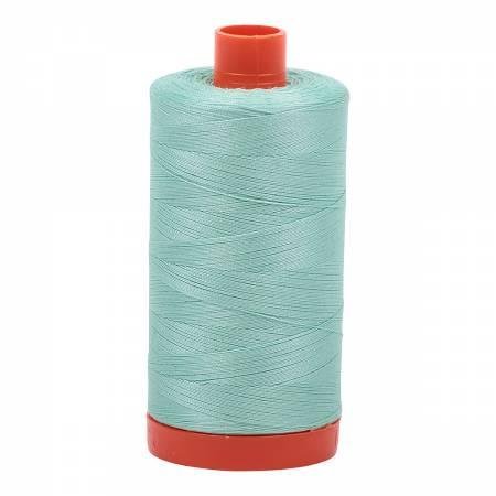 2835 Medium Mint 50wt Aurifil Thread 1,422 Yards - Nebraska Quilt Company - NT05921