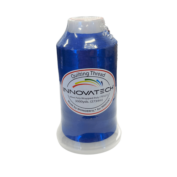 3011 Innovatech Poly Wrapped Poly 40wt Blue - Nebraska Quilt Company - NT07011