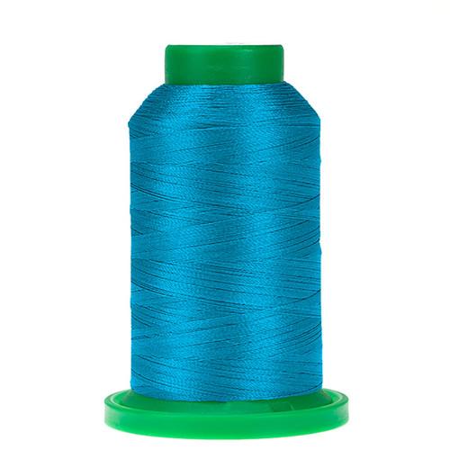 4010 Caribbean Blue 40wt Isacord Thread 1,094 Yards - Nebraska Quilt Company - NT05795