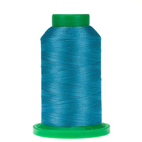 4111 Turquoise 40wt Isacord Thread 1,094 Yards - Nebraska Quilt Company - NT05455
