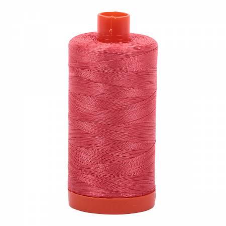 5002 Medium Red 50wt Aurifil Thread 1,422 Yards - Nebraska Quilt Company - NT05988