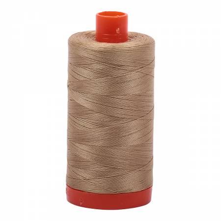 5010 Blonde Beige 50wt Aurifil Thread 1,422 Yards - Nebraska Quilt Company - NT00950