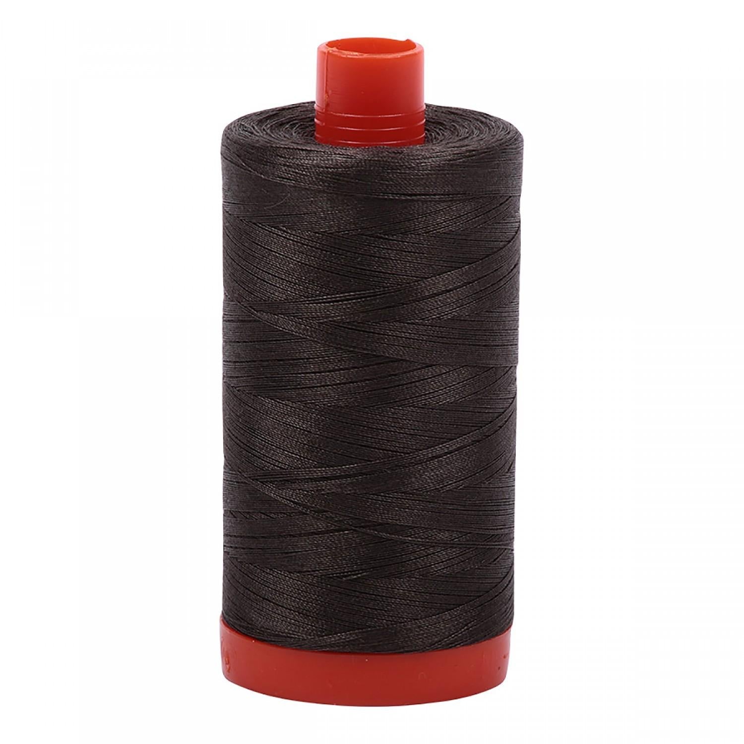 5013 Asphalt 50wt Aurifil Thread 1,422 Yards - Nebraska Quilt Company - NT00734