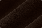 60" Wide Solid Cuddle 3 Chocolate - c3chocolate - Shannon Fabrics - Nebraska Quilt Company - F08864