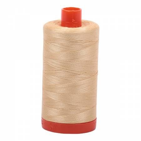6001 Light Caramel 50wt Aurifil Thread 1,422 Yards - Nebraska Quilt Company - NT05981