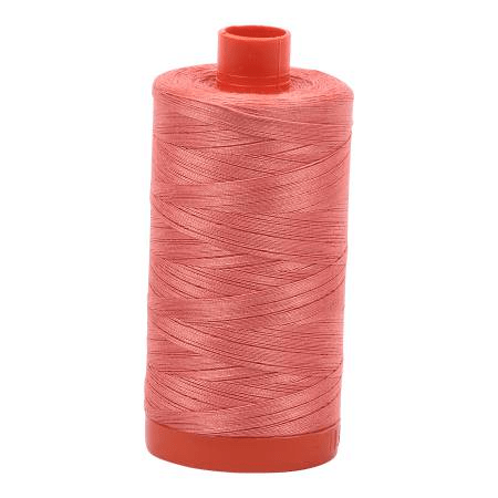 6729 Tangerine Dream 50wt Aurifil Thread 1,422 Yards - Nebraska Quilt Company - NT08473