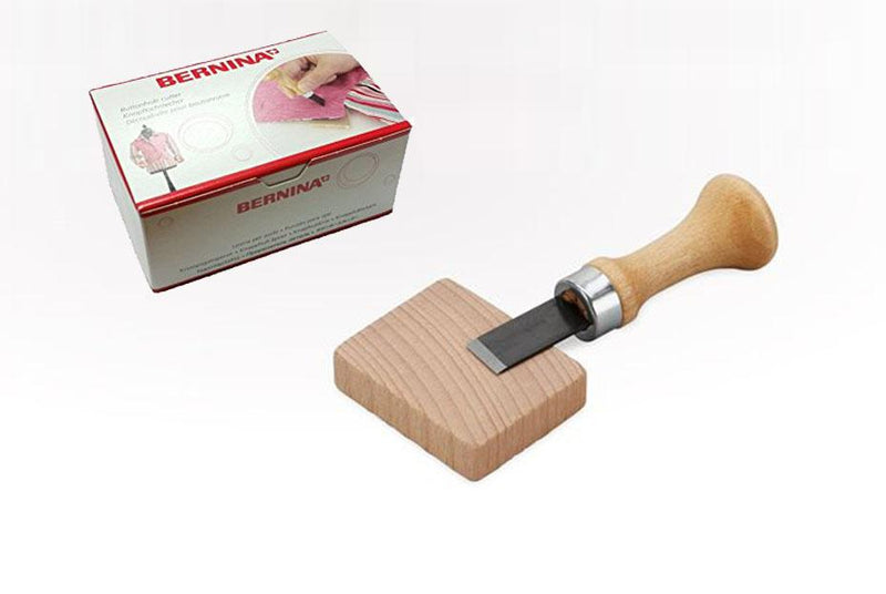 Buttonhole Cutter w/Wood Block