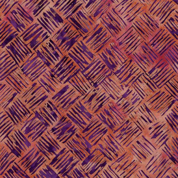 Island Batik Cascadia Brush Stroke Weave Copper