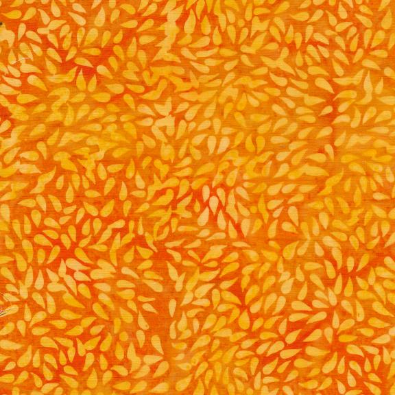 Island Batik Colorpop Tossed Seeds Taxi Orange