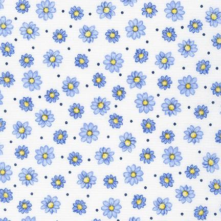 Flowerhouse Sunshine Daisies White/Lt Blue