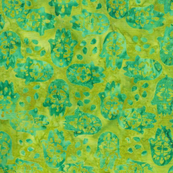 Island Batik Kismet Hands Lemongrass