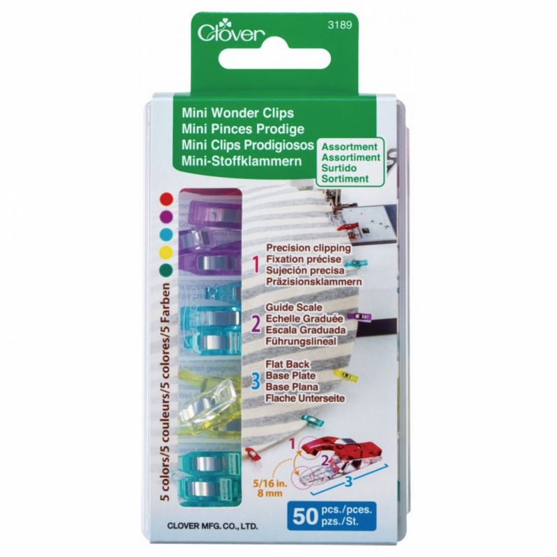 Mini Wonder Clips 50 Pieces