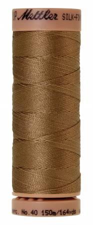 0287 Mettler 100% Mercerized Cotton 40wt Dark Tan