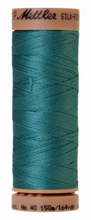 0611 Mettler 100% Mercerized Cotton 40wt Blue Green Opal