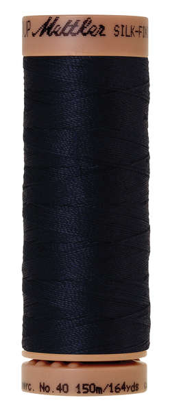 0827 Mettler 100% Mercerized Cotton 40wt Dark Blue