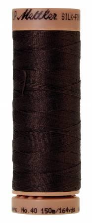 1002 Mettler 100% Mercerized Cotton 40wt Very Dark Brown
