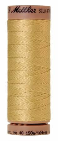 1412 Mettler 100% Mercerized Cotton 40wt Lemon Frost