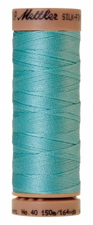2792 Mettler 100% Mercerized Cotton 40wt Blue Curaco