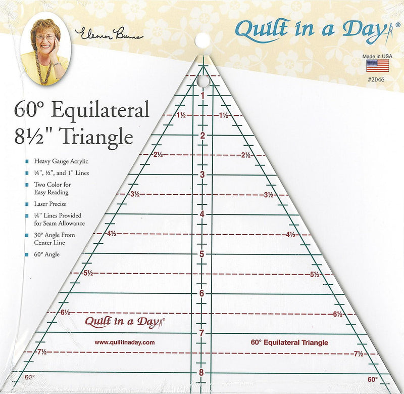 The 60 Degree Equilateral 8 1/2 Triangle