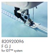 Three Hole Yarn Foot w/IDT