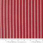 American Gatherings II HeartStripes Red - 49244 12 - Moda Fabrics - Nebraska Quilt Company - F04727