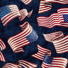 American Spirit Flag Toss Navy - 30129 - N - QT Fabrics - Nebraska Quilt Company - F06635