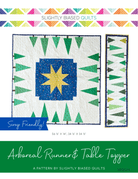 Arboreal Runner & Table Topper Pattern - Nebraska Quilt Company - PUB08192