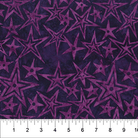 Banyan City Spirit Starlight Eggplant - 83061 - 86 - Banyan Batiks - Nebraska Quilt Company - F07352