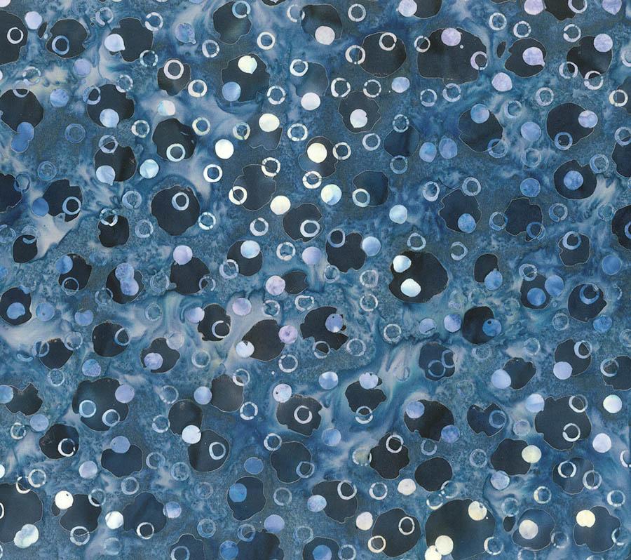 Banyan Dot Necessities II Got the Blues - 80753 - 44 - Banyan Batiks - Nebraska Quilt Company - F01839