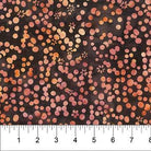 Banyan Pebbles & Daises Mocha - 80850 - 36 - Banyan Batiks - Nebraska Quilt Company - F02542