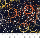 Banyan Tablescape Midnight Circles - 83054 - 49 - Banyan Batiks - Nebraska Quilt Company - F07815