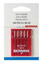 Bernina Jeans Needles 90 - 110 Variety (5 Pack) - Nebraska Quilt Company - A002512.71.06