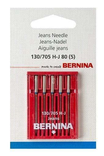 Bernina Jeans Needles 90 - 110 Variety (5 Pack) - Nebraska Quilt Company - A002512.71.06