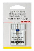 Bernina Stretch Twin Needle 130/705 H - S ZWI 75/4.0 - Nebraska Quilt Company - A002528.71.09