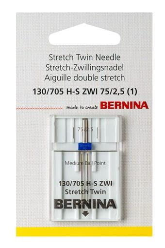 Bernina Stretch Twin Needle 130/705 H - S ZWI 75/4.0 - Nebraska Quilt Company - A002528.71.09