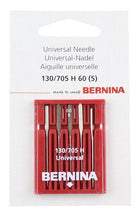 Bernina Universal Needles (5 Pack) 60/8 - Nebraska Quilt Company - A002507.71.04