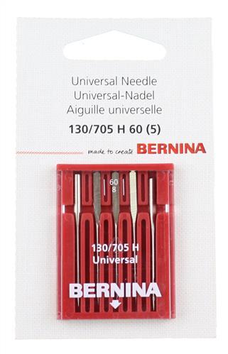 Bernina Universal Needles (5 Pack) 60/8 - Nebraska Quilt Company - A002507.71.04