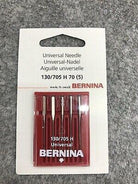 Bernina Universal Needles (5 Pack) 70/10 - Nebraska Quilt Company - A002507.71.06