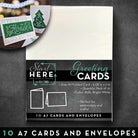 Blank Greeting Cards and Envelopes Size A7 10 Pack - Nebraska Quilt Company - N01395