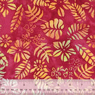 Bright Summer Tropical Leaves Berry - 3481Q - X - Anthology Fabrics - Nebraska Quilt Company - F06656