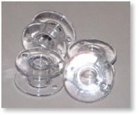 Brother SA156 Bobbins Clear Plastic 10 Pack - Nebraska Quilt Company - ASA156