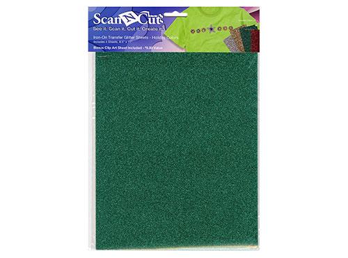 Brother ScanNCut Iron on Sheets Glitter Holiday - Nebraska Quilt Company - ACATGO3