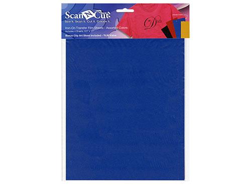 Brother ScanNCut Iron - On Transfer Film Sheets 4 Colors - Nebraska Quilt Company - ACATFM01